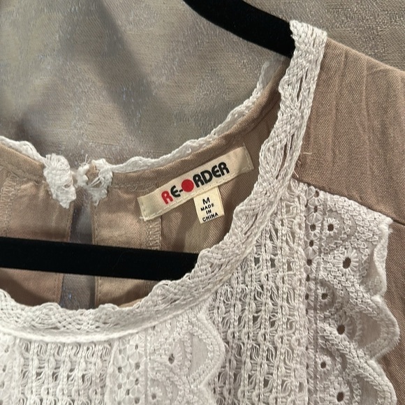 NWOT Re-Order medium boho lace dress - Picture 3 of 6